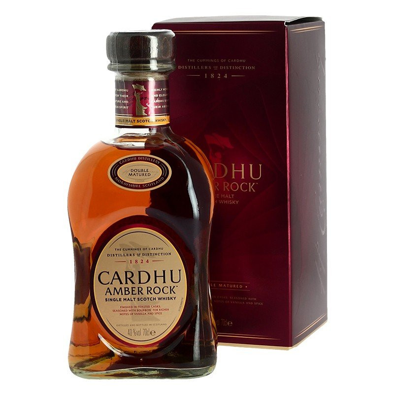 CARDHU Amber Rock Speyside Single Malt Scotch Whisky