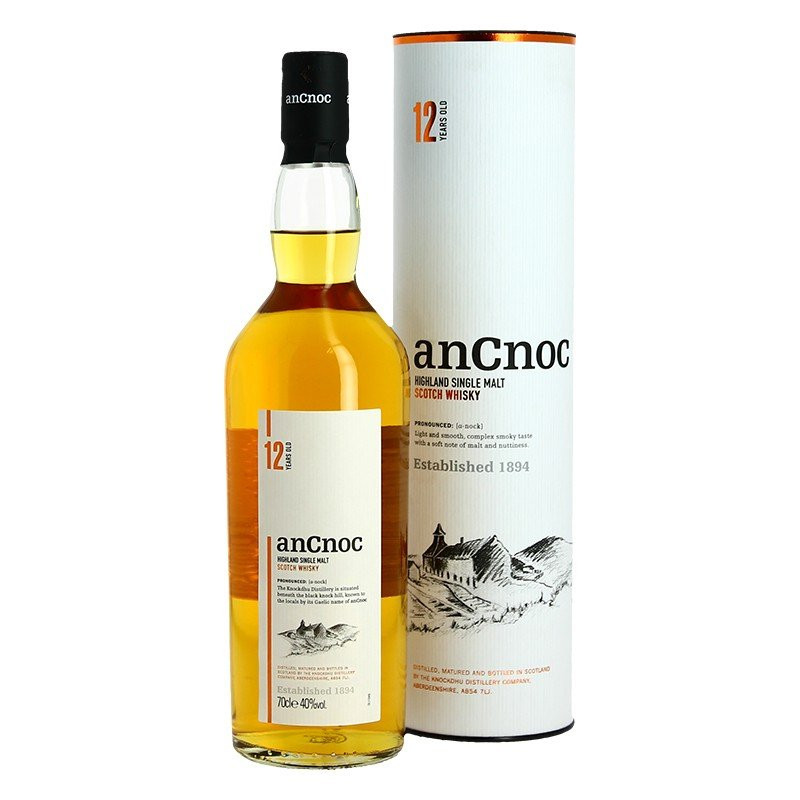 Ancnoc 12 years 70 cl