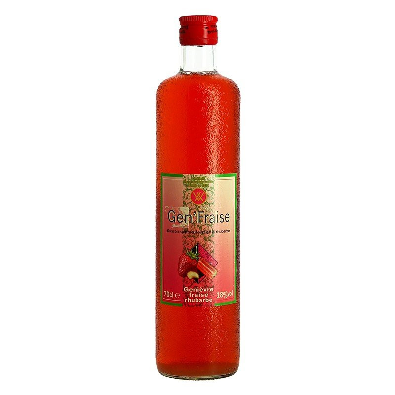Gen' Strawberry Rhubarb of  Wambrechies 70cl