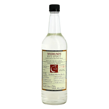 WASMOND'S New Made RYE Spirit by Copper Fox Distillery