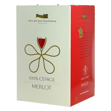 BIB CHARTREUX MERLOT 5L