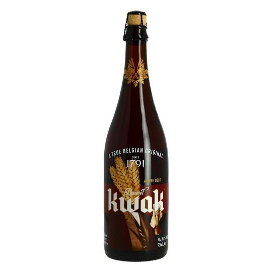 buy in calais KWAK Belgian Amber Beer 75cl