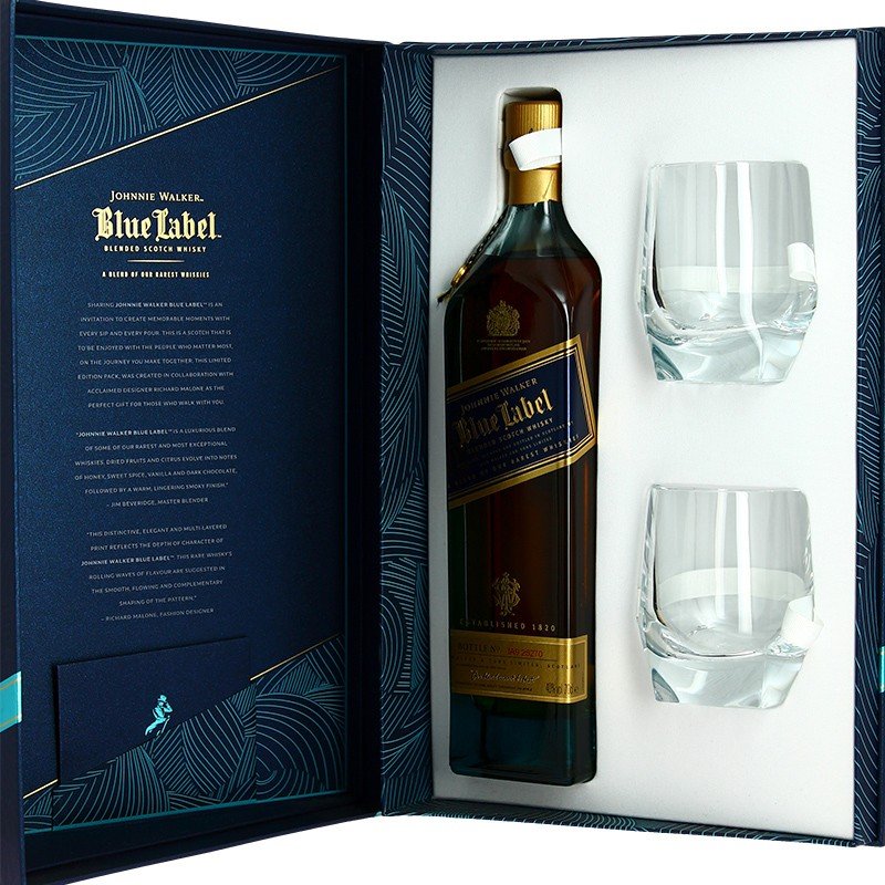Buy JOHNNIE WALKER Blue Label Blended luxury whiskey box