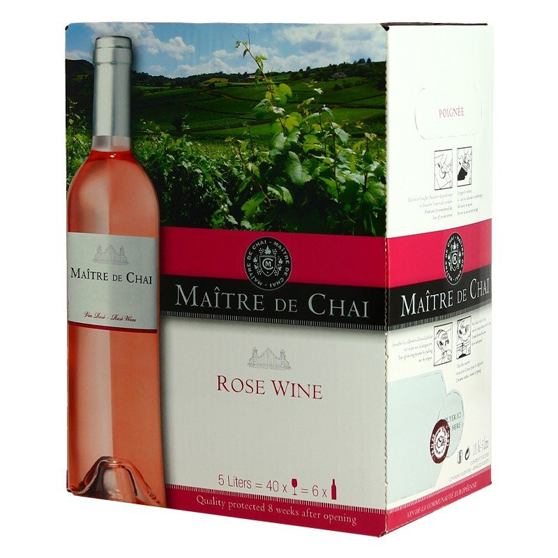 Boxed Wine Maître de Chai Rosé 5L