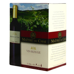 Boxed red wine Maître de...