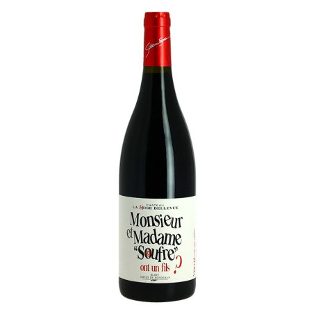 Château La Rose Bellevue Monsieur Madame Sulfur Red Wine Without Added Sulfite Château La Rose Bellevue Monsieur Madame Sulfur Red Wine Without Added Sulfite