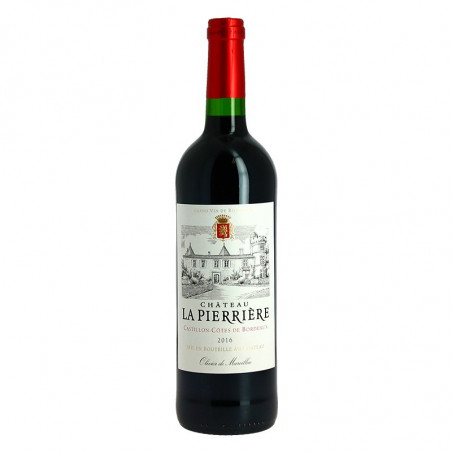 Château La Pierrière 2016 Castillon Côte de Bordeaux Red Wine
