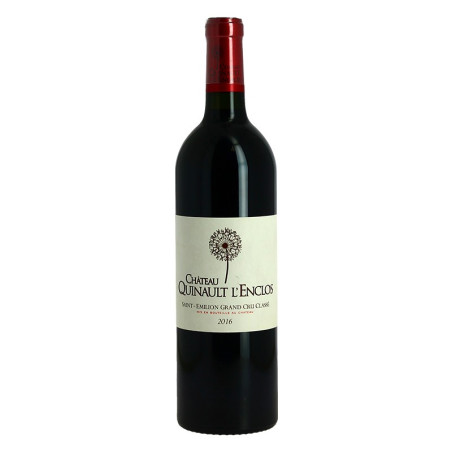 Château QUINAULT L'ENCLOS 2016 Saint EMILION Grand Cru Classé