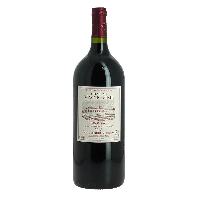 Château Mayne-Vieil 2018 Bordeaux Red Wine in Magnum 1.5 l