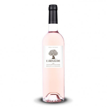 L'Arnaude rosé wine by Famille Bréban IGP Var