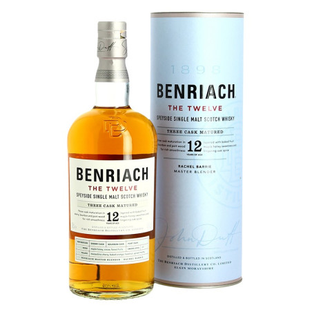 BENRIACH 12 ANS THREE CASK MATURED 70CL