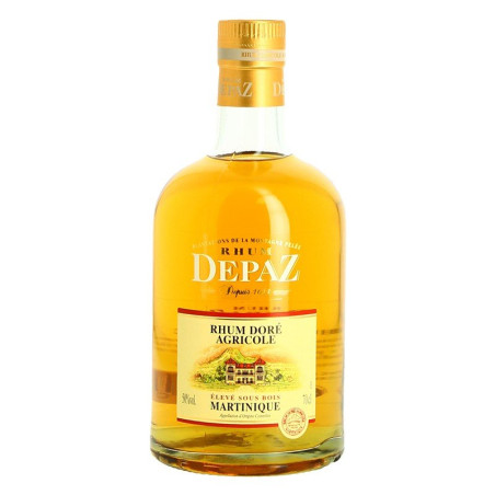 DEPAZ Golden Rum from Martinique Island 50°