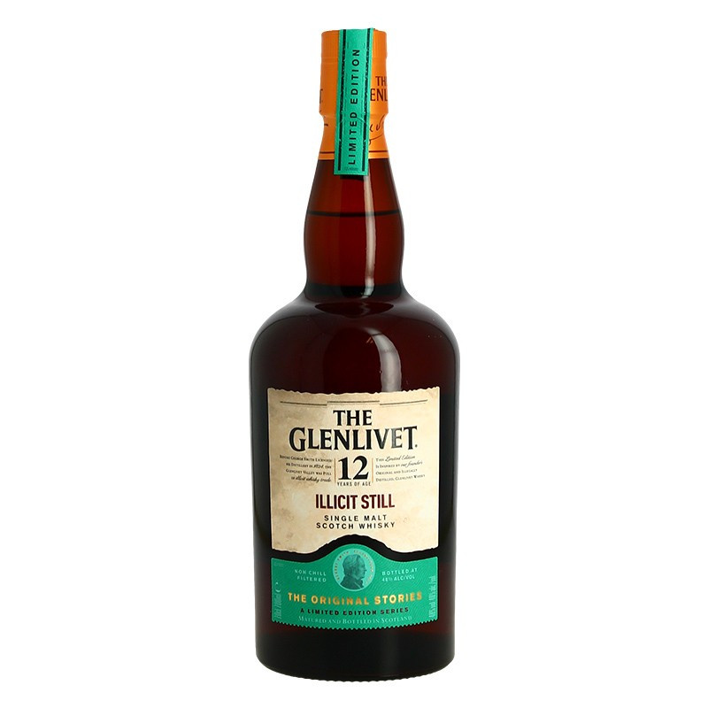 Whiskey The GLENLIVET Illicit Still 12 YO Speyside Single Malt