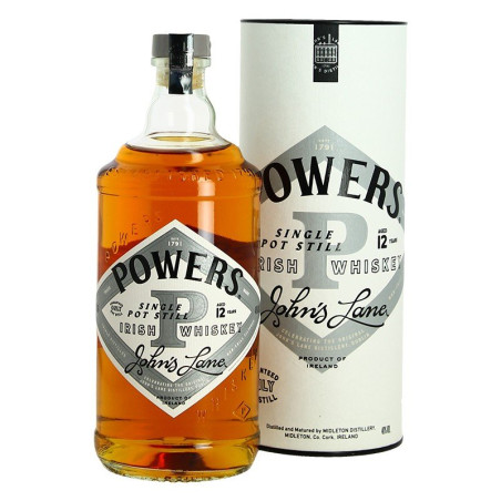 POWERS 12 YO John Lane Single Pot Still Irish Whiskey 70 cl