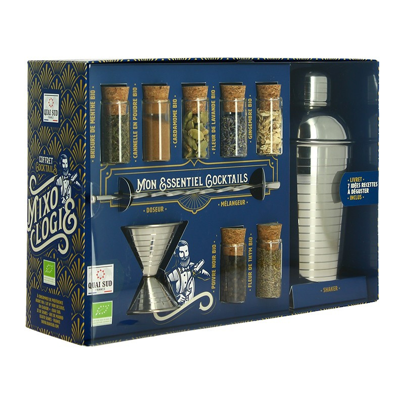 Mon Essentiel Mixology Cocktail Box by Quai Sud Organic Ingredients