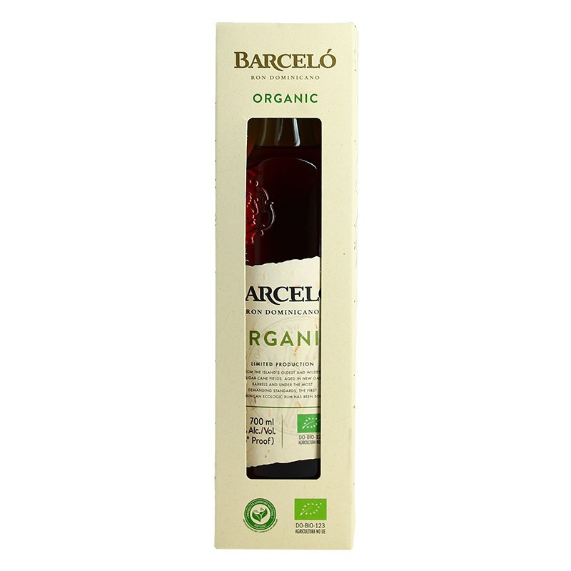 BARCELO Organic Old Amber Rum from Dominican Republic