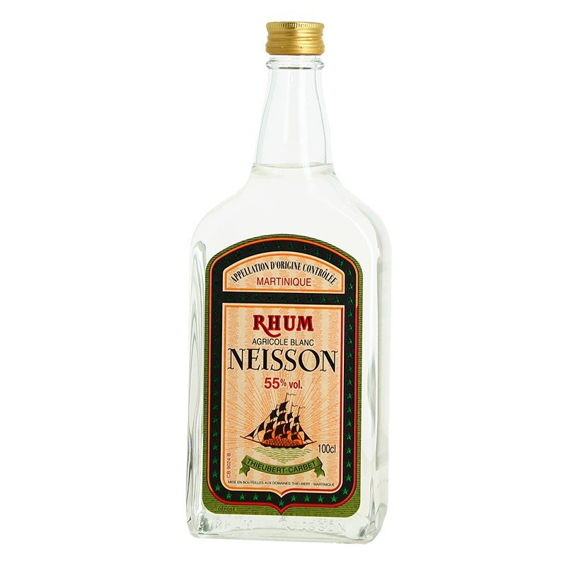 NEISSON White Agricole Rum from Martinique 1 Liter 55 °