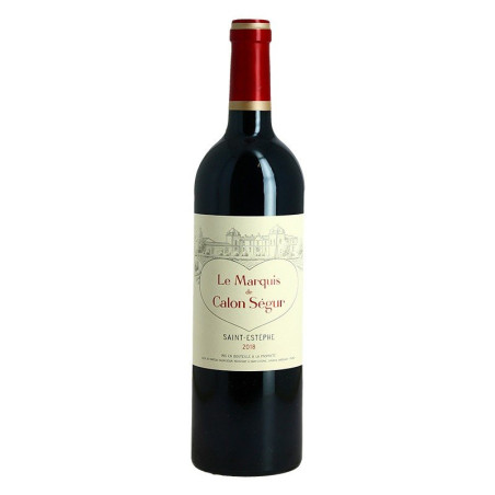 Marquis De Calon Ségur 2018 Saint Estèphe 75cl