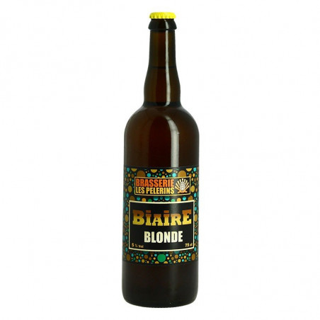 BIAIRE Blond Beer from the Brasserie des Pélerins 75 cl