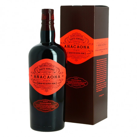 ANACAONA Amber Rum from Dominican Republic 70 cl