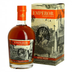 Spiced Rum EMPEROR Rum from Mauritius 70 cl