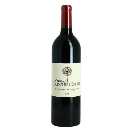 Château QUINAULT L'ENCLOS 2018 Saint EMILION Grand Cru Classé