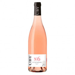 UBY N°6  Côtes de Gascogne Dry and Fruitty Rosé Wine 