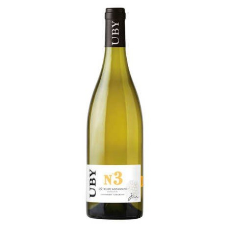 UBY N°3 Sauvignon Colombard Fruitty Côtes de Gascogne White Wine