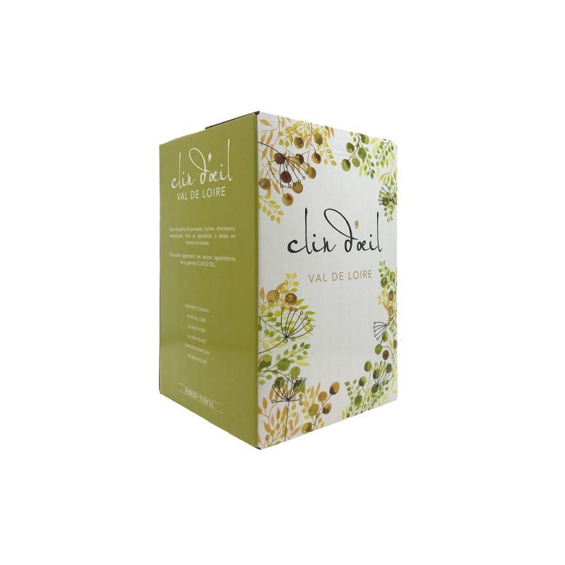 BIB SAUMUR BLANC 5L CLIN D'OEIL