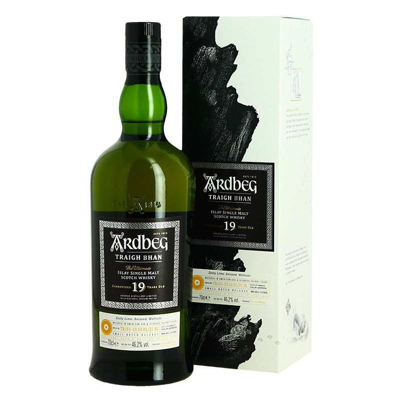 Ardbeg Traigh Bhan 19 Ans Batch 3 Islay Single malt Scotch Whiskey 70 cl