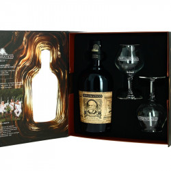 DIPLOMATICO Seleccion of Familia + 2 glasses Rum of Venezuela