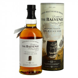 The BALVENIE 12 YO AMERICAN OAK  Speyside Single Malt Scotch Whiskey 70 cl