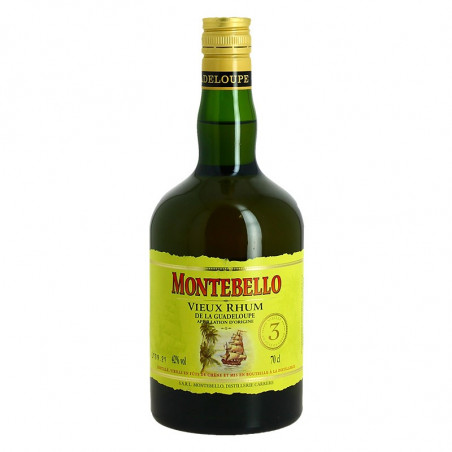 Montebello Rum 3 Years Old 70 CL