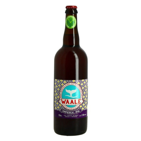 Waale Imperial beer IPA 75cl