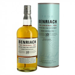 BENRIACH 10 years old Speyside Single Malt Scotch Whiskey