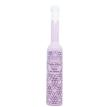 HUILE OLIVE POIVRE SUCHAN 20CL SAVOR (bout.mauve)