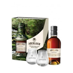 COFFRET ABERLOUR CASG ANNAMH + 2 VERRES