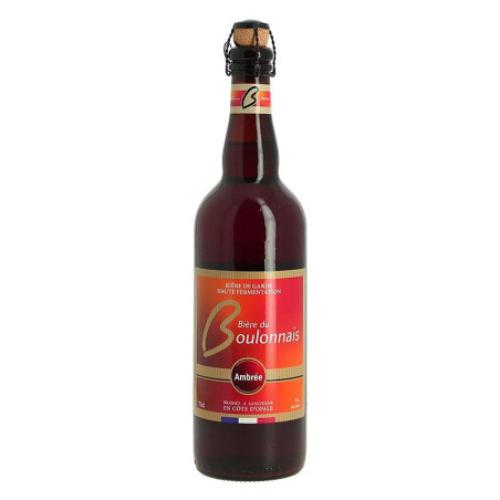 La Bière du BOULONNAIS Ambrée 75 cl