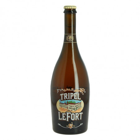 Lefort Triple Belgian Beer 75 cl