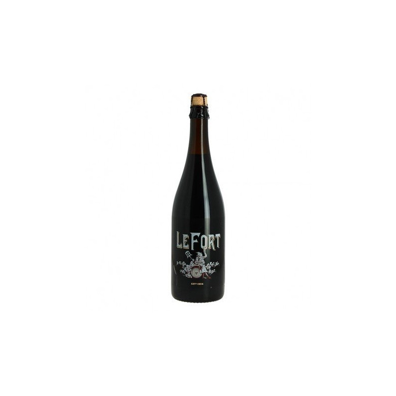 Beer Lefort Belgian Brown Beer 10° 75 cl