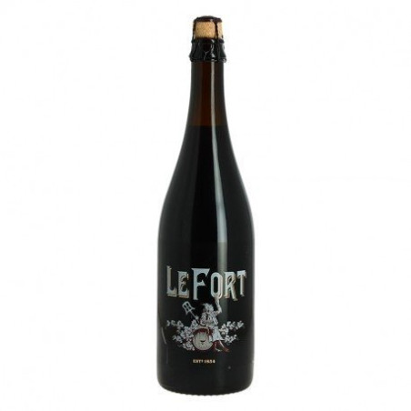 Beer Lefort Belgian Brown Beer 10° 75 cl