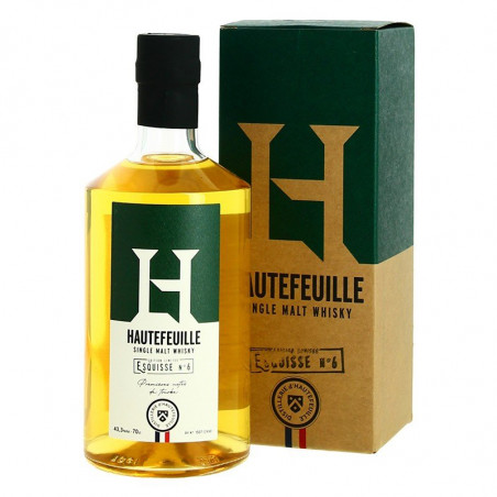 HAUTEFEUILLE French Single Malt Whiskey Esquisse N°6 70 cl