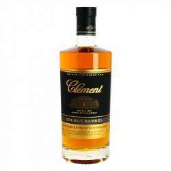Ambrer Rum CLEMENT Select Barrel from Martinique Island