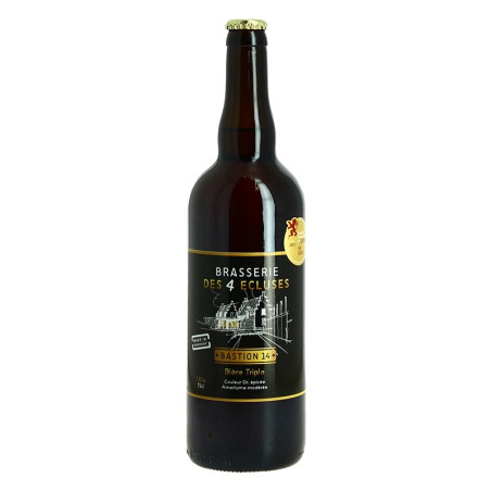 La BASTION 14 TRIPLE Craft Beer Brasserie des 4 Ecluses 75 cl