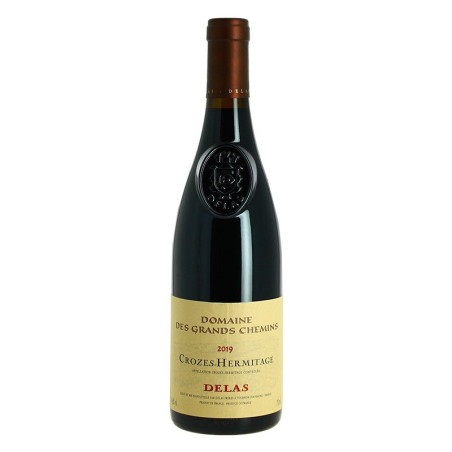 CROZES HERMITAGE GRANDS CHEMINS 2019 ROUGE 75CL DELAS