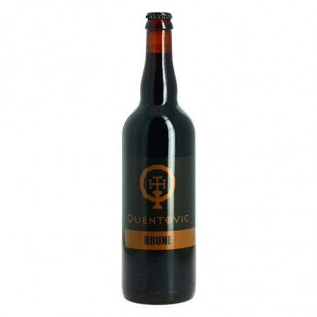 QUENTOVIC BIERE BRUNE 75CL
