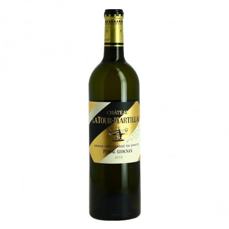 Château Latour MARTILLAC Pessac Léognan white wine from Bordeaux 2018 75 cl