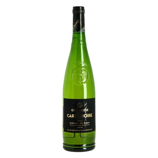 PICPOUL de Carte Noire l'Ormarine Dry White Wine from Languedoc PICPOUL de Carte Noire l'Ormarine Dry White Wine from Languedoc