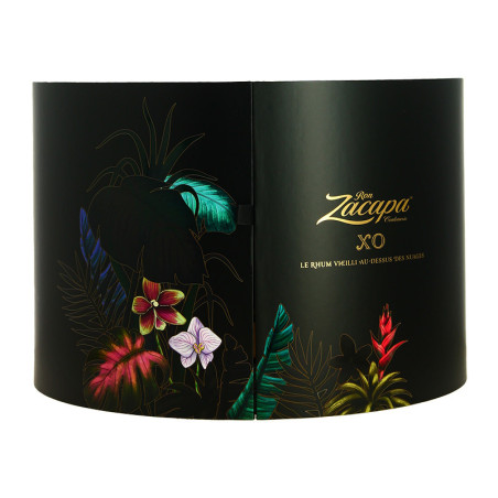 ZACAPA XO Rum Aged Rum in Floral Box ZACAPA XO Rum Aged Rum in Floral Box