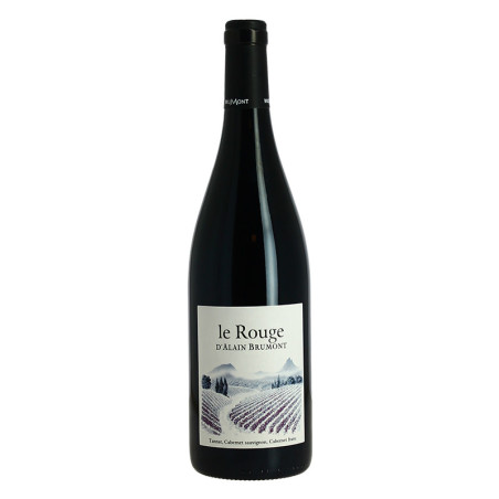 Le ROUGE d'ALAIN BRUMONT Madiran 75 cl Le ROUGE d'ALAIN BRUMONT Madiran 75 cl